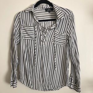 Black and white top